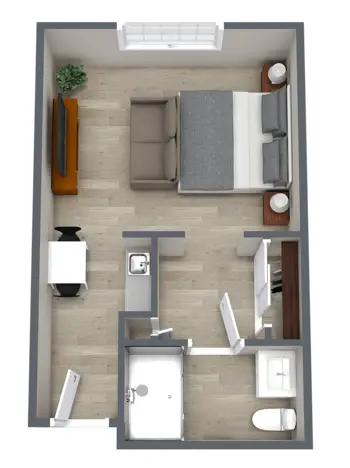 Floorplan of Ridgeland Place, Assisted Living, Memory Care, Ridgeland, MS 1