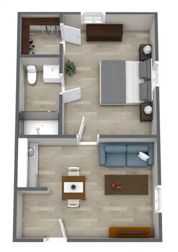 Floorplan of Ridgeland Place, Assisted Living, Memory Care, Ridgeland, MS 2