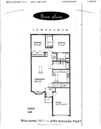 Floorplan of Sunset Park Place, Assisted Living, Memory Care, Dubuque, IA 2