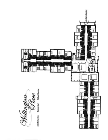 Floorplan of Wellington Place, Assisted Living, Decorah, IA 2
