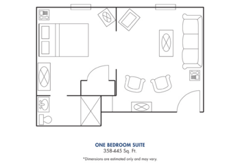 Floorplan of Cameron Hall Canton, Assisted Living, Canton, GA 1