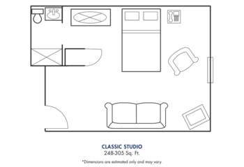 Floorplan of Cameron Hall Canton, Assisted Living, Canton, GA 2