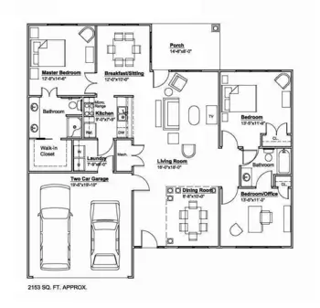 Floorplan of Carrick Glen Senior Living, Assisted Living, Mount Juliet, TN 5