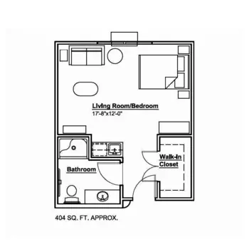 Floorplan of Carrick Glen Senior Living, Assisted Living, Mount Juliet, TN 6