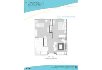 Floorplan of Morningside of Lexington, Assisted Living, Lexington, SC 4