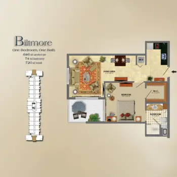 Floorplan of The Palace at Coral Gables, Assisted Living, Coral Gables, FL 2