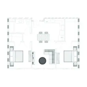 Floorplan of Village Concepts - Brannan Park, Assisted Living, Memory Care, Auburn, WA 3