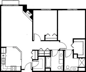 Floorplan of Avalon Square, Assisted Living, Memory Care, Waukesha, WI 5