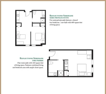 Floorplan of Brandywine Living at Upper Providence, Assisted Living, Phoenixville, PA 1