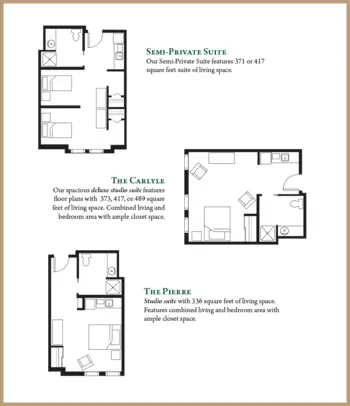 Floorplan of Brandywine Living at Upper Providence, Assisted Living, Phoenixville, PA 4