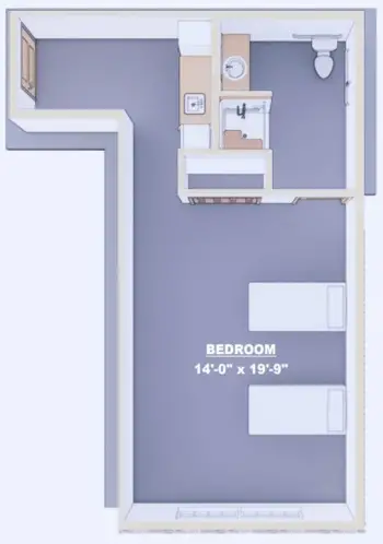 Floorplan of Brunswick Danbury, Assisted Living, Brunswick, OH 7