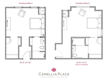 Floorplan of Camellia Place, Assisted Living, Woodstock, GA 1