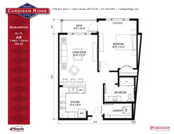 Floorplan of Cardigan Ridge, Assisted Living, Memory Care, Saint Paul, MN 5