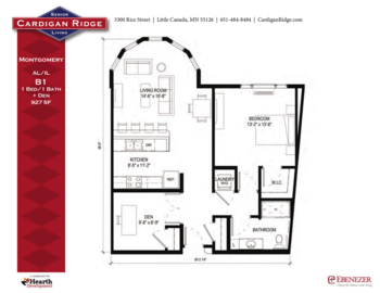 Floorplan of Cardigan Ridge, Assisted Living, Memory Care, Saint Paul, MN 9