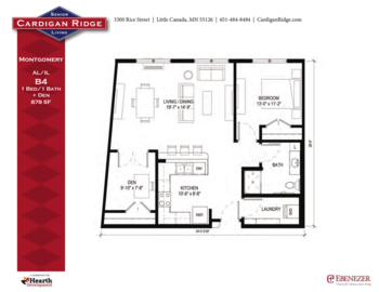 Floorplan of Cardigan Ridge, Assisted Living, Memory Care, Saint Paul, MN 12