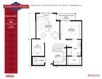 Floorplan of Cardigan Ridge, Assisted Living, Memory Care, Saint Paul, MN 13