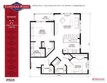 Floorplan of Cardigan Ridge, Assisted Living, Memory Care, Saint Paul, MN 16