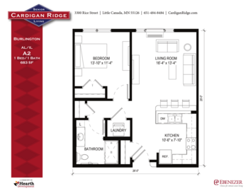 Floorplan of Cardigan Ridge, Assisted Living, Memory Care, Saint Paul, MN 19