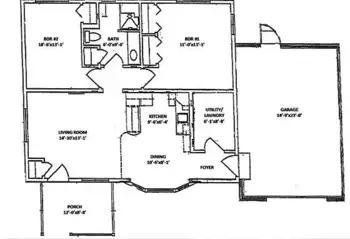 Floorplan of Sheffield Bay, Assisted Living, Bay City, MI 1