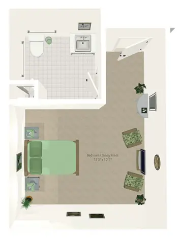 Floorplan of Sodalis Buda, Assisted Living, Buda, TX 5