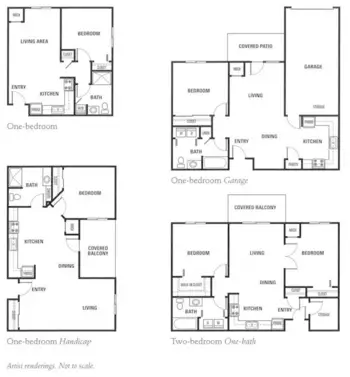 Floorplan of Summit House, Assisted Living, Britt, IA 1