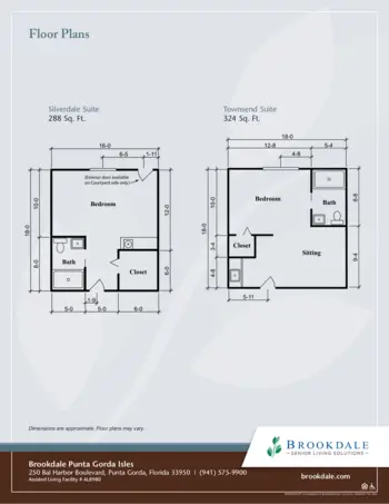 Floorplan of Brookdale Punta Gorda Isles, Assisted Living, Punta Gorda, FL 1