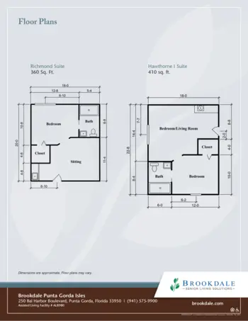 Floorplan of Brookdale Punta Gorda Isles, Assisted Living, Punta Gorda, FL 2