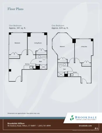 Floorplan of Brookdale Wilton, Assisted Living, Wilton, CT 2