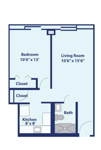 Floorplan of Connemara Senior Living Campello, Assisted Living, Brockton, MA 4