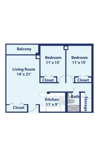 Floorplan of Connemara Senior Living Campello, Assisted Living, Brockton, MA 5
