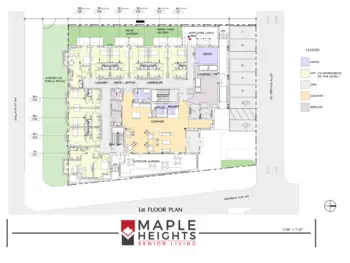 Floorplan of Maple Heights Senior Living, Assisted Living, Washington, DC 1