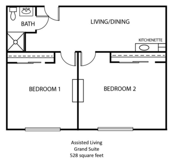 Floorplan of Myrtle Beach Estates, Assisted Living, Memory Care, Myrtle Beach, SC 2