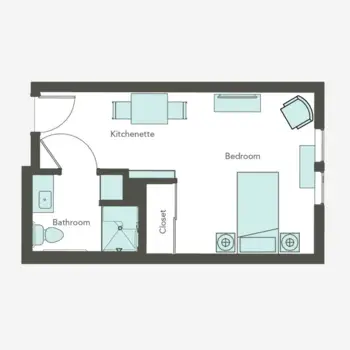 Floorplan of Aegis Living of West Seattle, Assisted Living, Seattle, WA 4