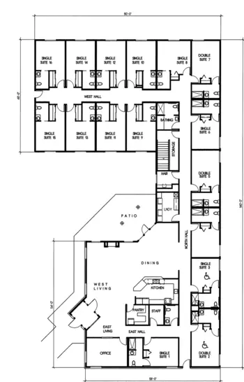 Floorplan of Lasting Legacy Assisted Living, Assisted Living, Billings, MT 1