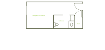 Floorplan of Monroe Manor, Assisted Living, Memory Care, Barron, WI 1