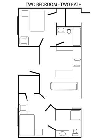 Floorplan of Prestige Estates, Assisted Living, Tyler, TX 4