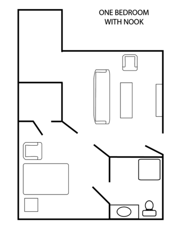 Floorplan of Prestige Estates, Assisted Living, Tyler, TX 7