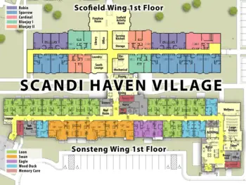 Floorplan of Scandi Haven Village, Assisted Living, Memory Care, Benson, MN 1