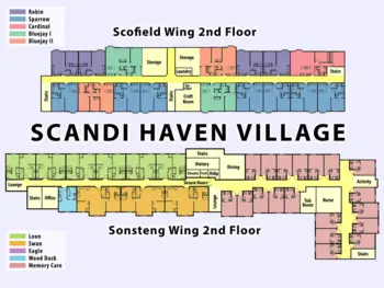 Floorplan of Scandi Haven Village, Assisted Living, Memory Care, Benson, MN 2