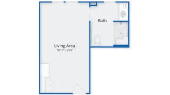 Floorplan of Sturges Ridge of Fairfield, Assisted Living, Fairfield, CT 3