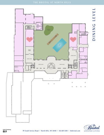 Floorplan of The Bristal at North Hills, Assisted Living, North Hills, NY 5