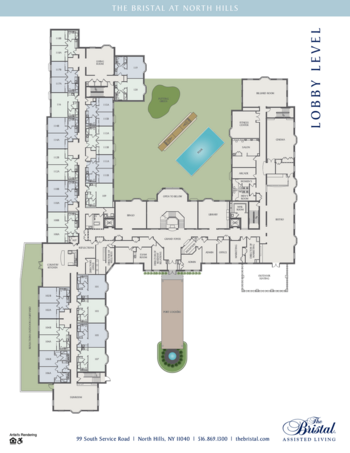 Floorplan of The Bristal at North Hills, Assisted Living, North Hills, NY 6