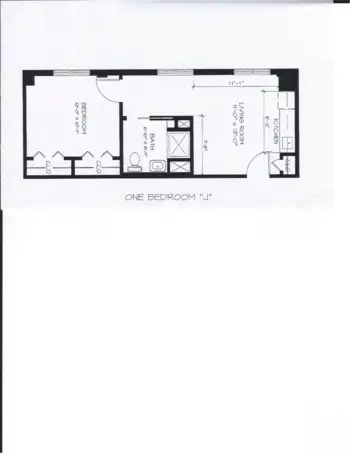 Floorplan of The Villa at Saint Antoine, Assisted Living, Memory Care, North Smithfield, RI 4