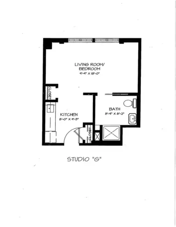 Floorplan of The Villa at Saint Antoine, Assisted Living, Memory Care, North Smithfield, RI 5