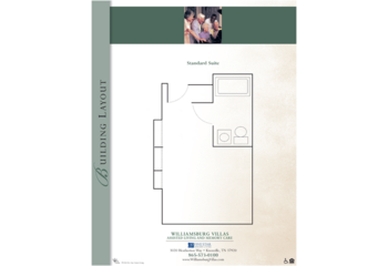 Floorplan of Williamsburg Villas, Assisted Living, Knoxville, TN 2