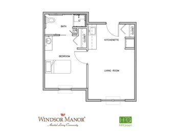 Floorplan of Windsor Manor Grinnell, Assisted Living, Memory Care, Grinnell, IA 1
