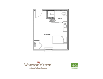 Floorplan of Windsor Manor Grinnell, Assisted Living, Memory Care, Grinnell, IA 3