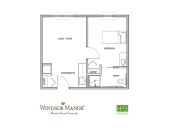 Floorplan of Windsor Manor Grinnell, Assisted Living, Memory Care, Grinnell, IA 4