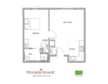 Floorplan of Windsor Manor Grinnell, Assisted Living, Memory Care, Grinnell, IA 5