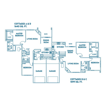 Floorplan of Hawthorne Court, Assisted Living, Kennewick, WA 6